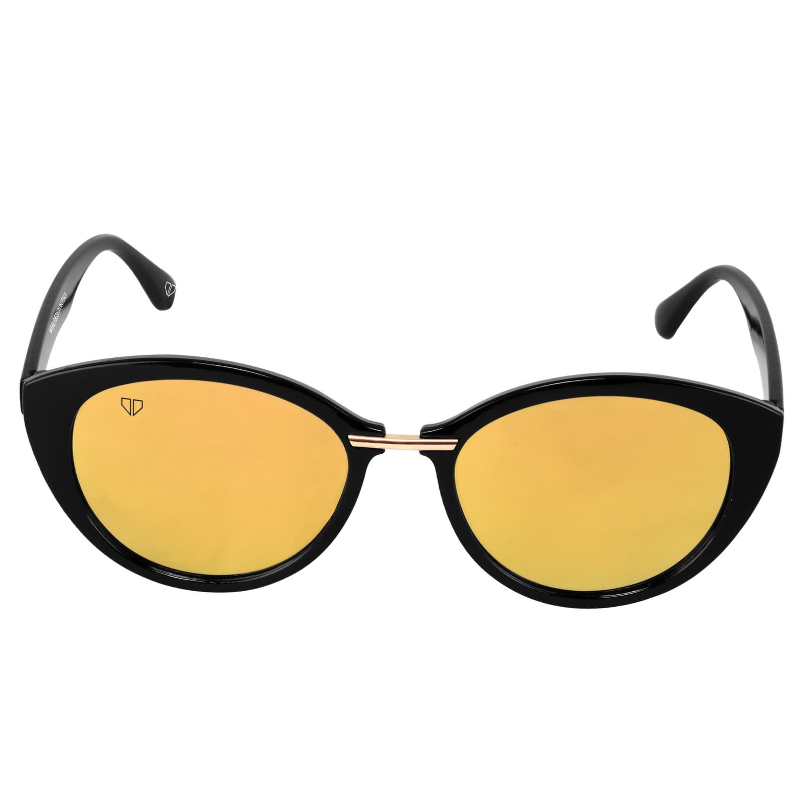 Walrus Grace Series Golden Cateye Sunglasses for Women |Protection, Lightweight & Durable, Fashionable for All Face Shapes | Perfect for Travel, Shopping