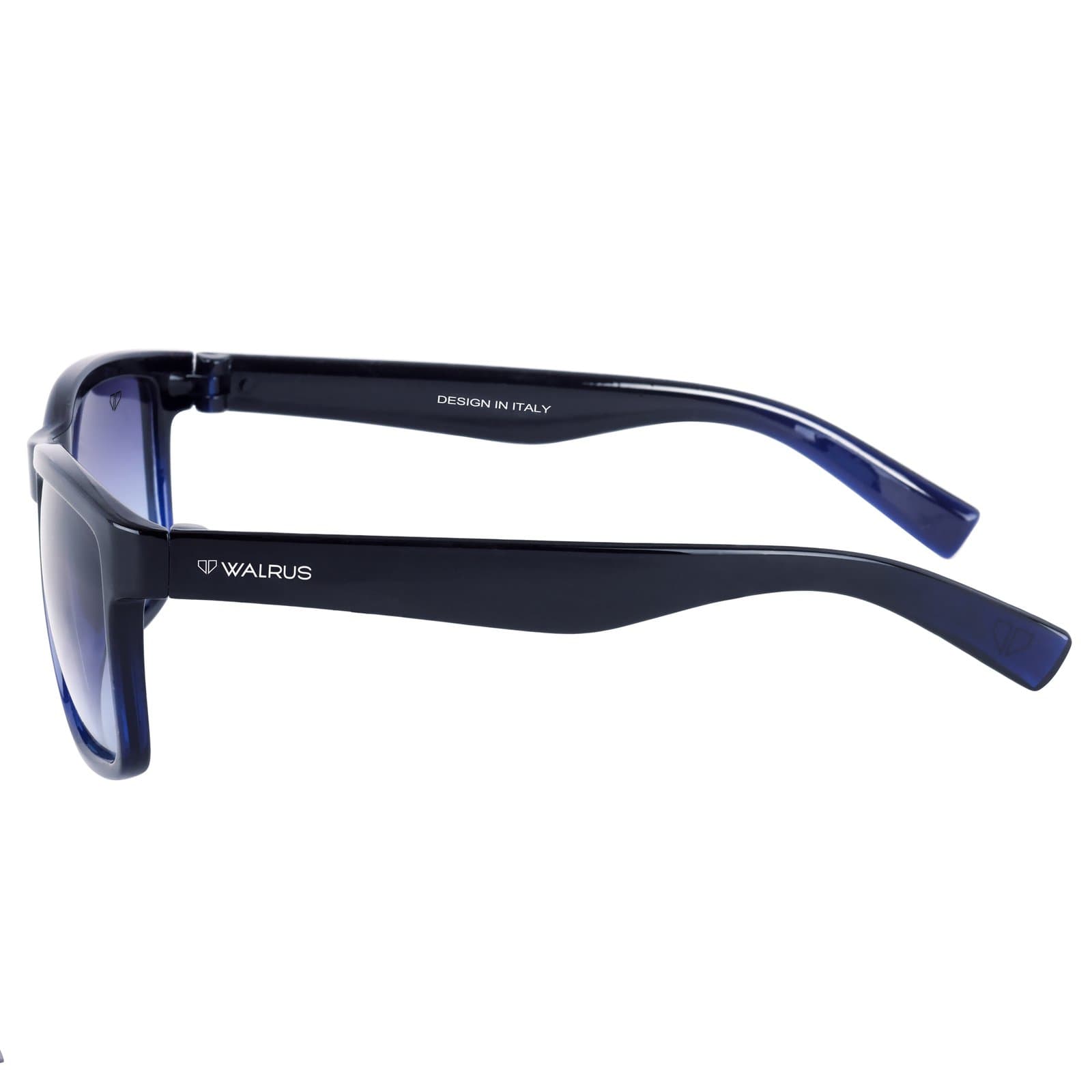 Walrus Don II Series Blue Rectangular Men Sunglass