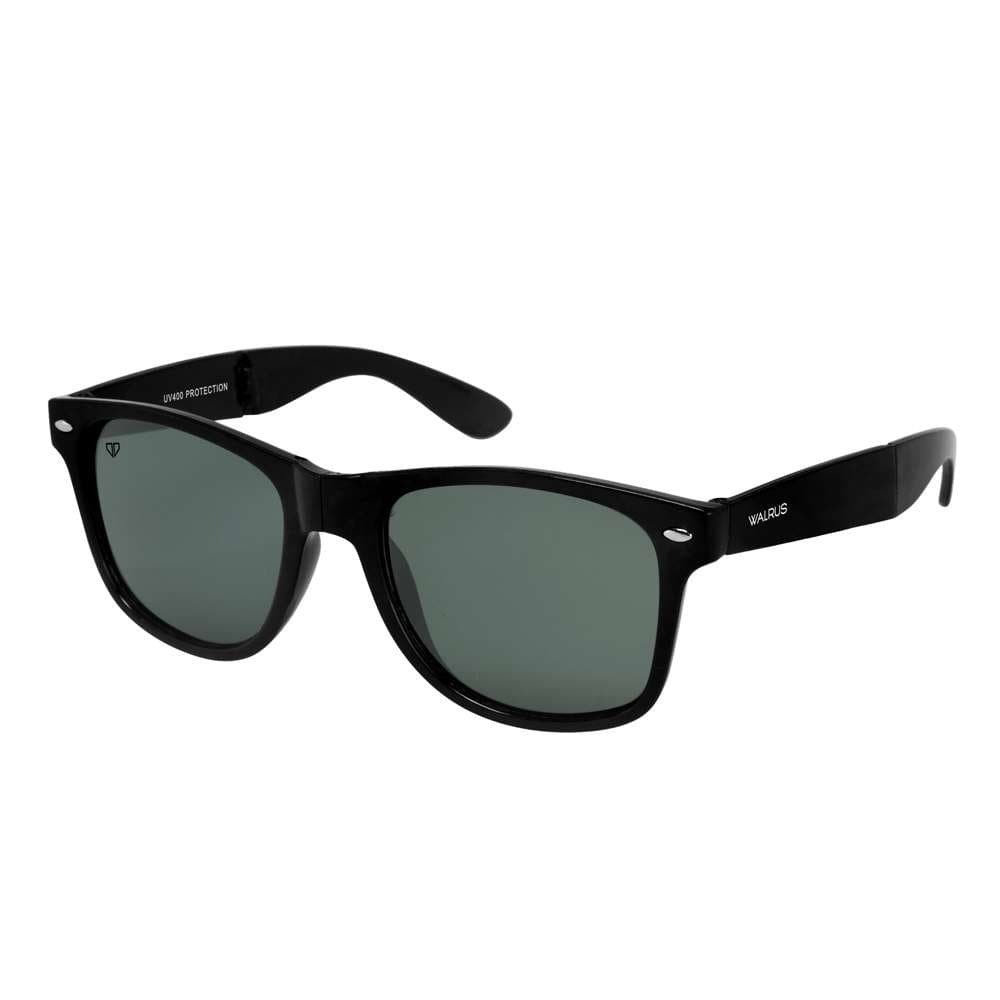 Walrus Flex Series Black Wayfarer Men Sunglass