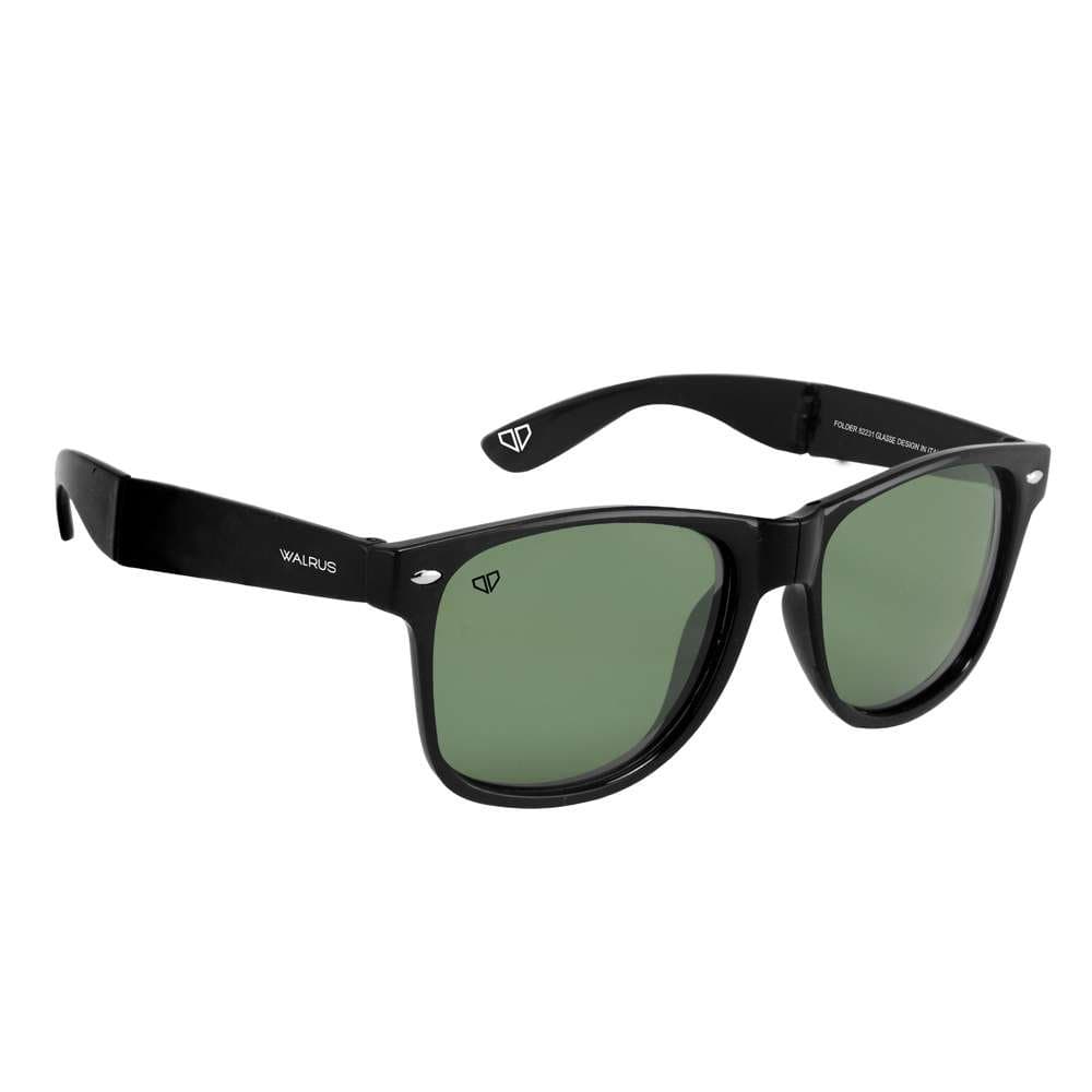 Walrus Flex Series Green Wayfarer Men Sunglass