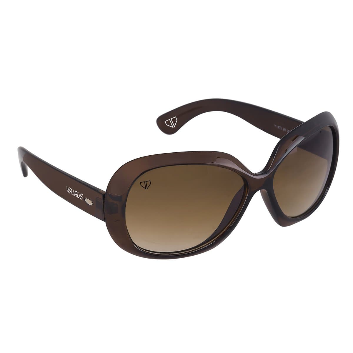 Walrus Gaga Series Brown Oversize Women Sunglass
