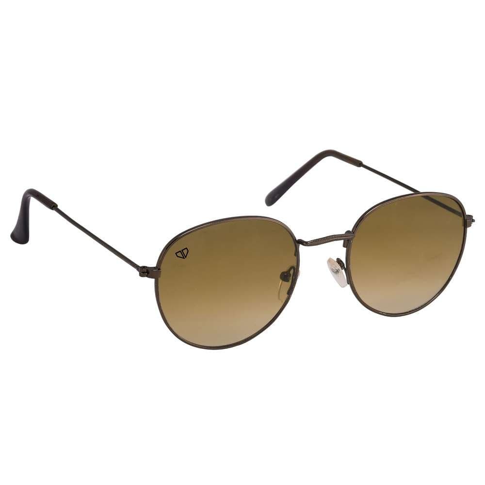 Walrus Royal Series Brown Oval Men Sunglass
