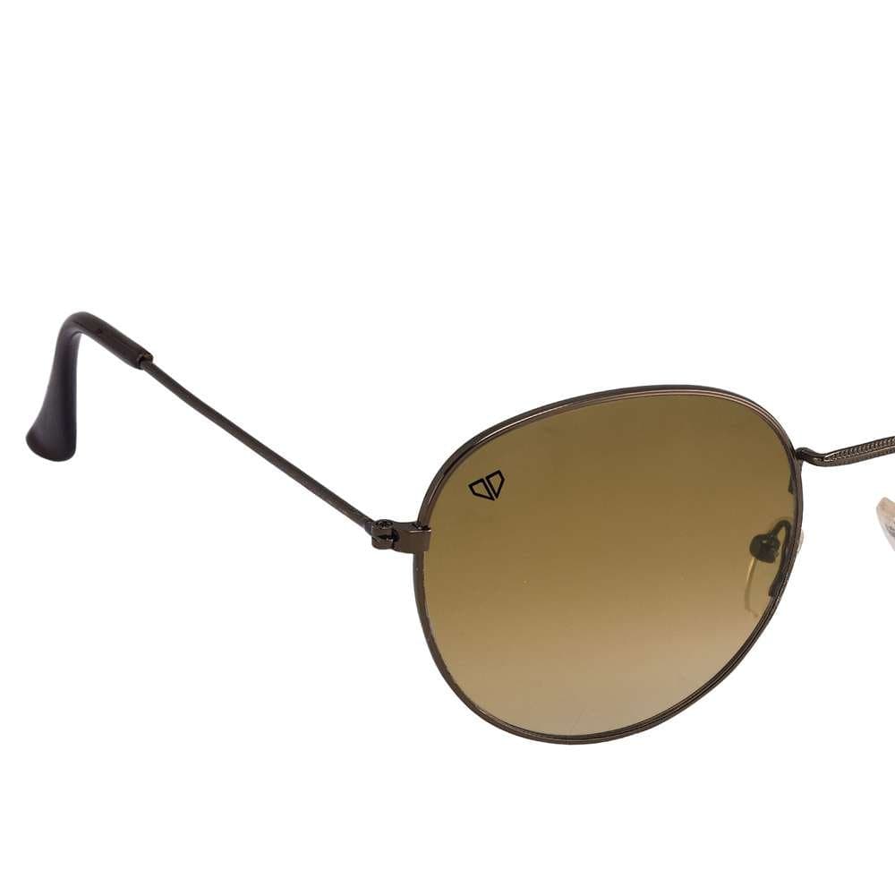 Walrus Royal Series Brown Oval Men Sunglass