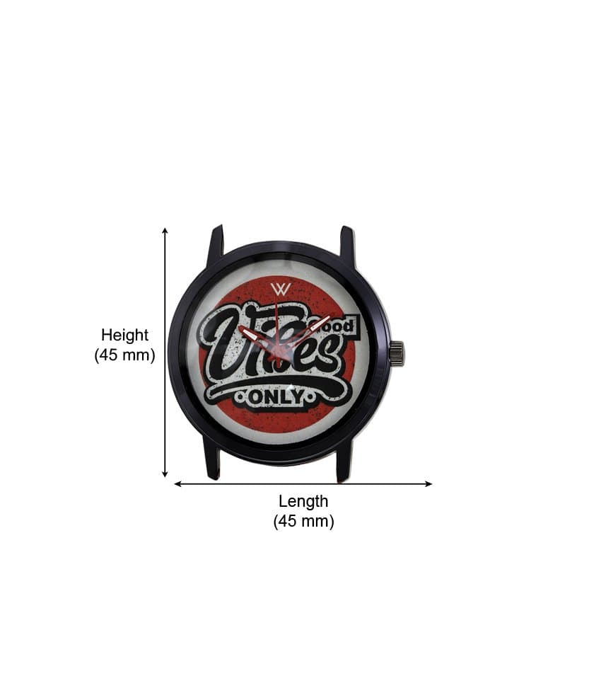Walrus Multicolor Dial Analog Leather Strap Wrist Watch For Men
