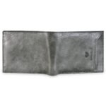 Walrus Duke VII Grey Nature Friendly Vegan Leather Bi Fold Men Wallet With Removable Card Holder