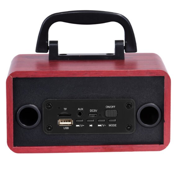 Walrus Boombox Wireless Speaker With Upto 10-Hour Playing Time, Built-In Mic, Handsfree Call, Aux Line, Usb Flash Drive, Micro Sd Card, Hd Stereo Sound And Bass