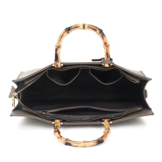 Walrus Elite II Series Grey Vegan Leather Women Sachtel Handbag