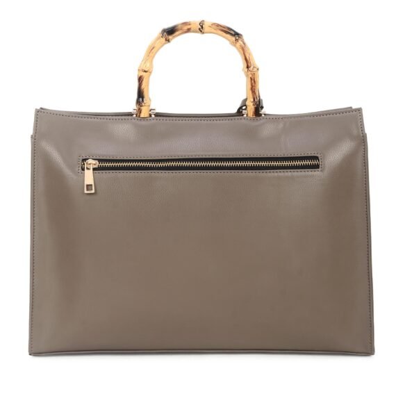 Walrus Elite II Series Grey Vegan Leather Women Sachtel Handbag