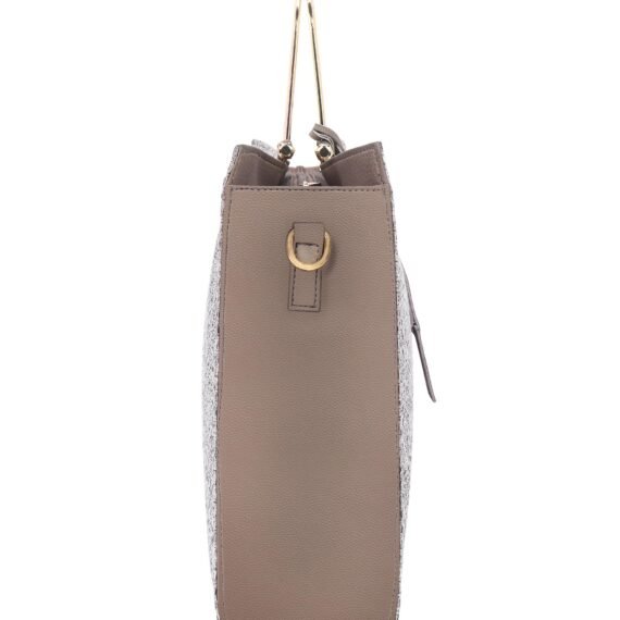 Walrus Fusion III Series Grey Vegan Leather Women Tote Handbag