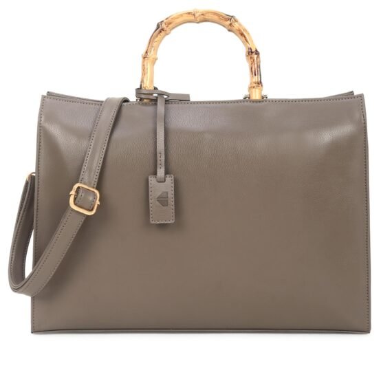 Walrus Elite II Series Grey Vegan Leather Women Sachtel Handbag