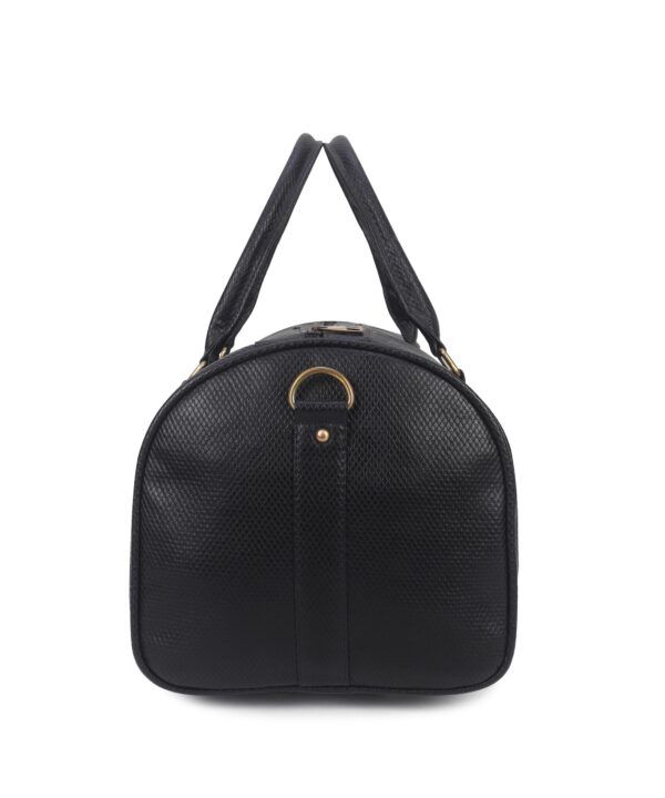 Walrus Animal II Series Black Vegan Leather Unisex Luggage Bag
