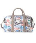 Walrus Art Series Multicolour Bonded Canvas Travelling Duffle Bag