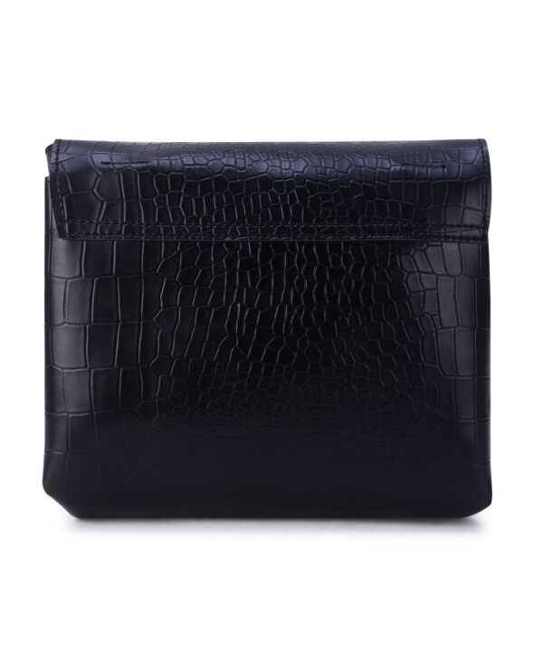 Walrus Diva Black color Vegan Leather Women Mini Handbag