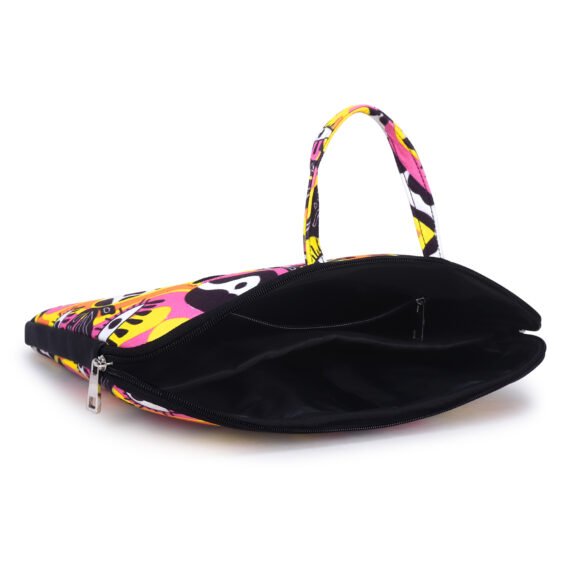 Walrus ART Series Multicolor Printed Bonded Canvas Fabric Laptop Messenger Bag | 15-Inch Capacity, Synthetic Fabric, Stylish Design, Perfect for Professional & Casual Laptop Office Bag for Men & Women.