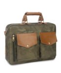 Walrus Easygo III Series Green Matte Fabric 14 Inch Laptop Messenger Bag
