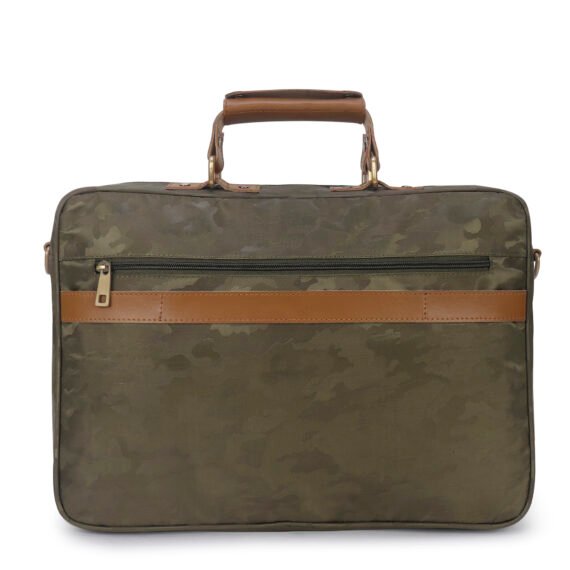 Walrus Easygo III Series Green Matte Fabric 14 Inch Laptop Messenger Bag