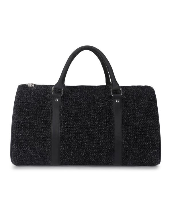 Walrus Fusion Series Black Knitted Fabric Unisex Luggage Bag