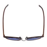 Walrus James Series Oval Sunglasses for Men & Women | UV Protection, Clear Lenses, Vintage Fashionable Look | Perfect for Selfies