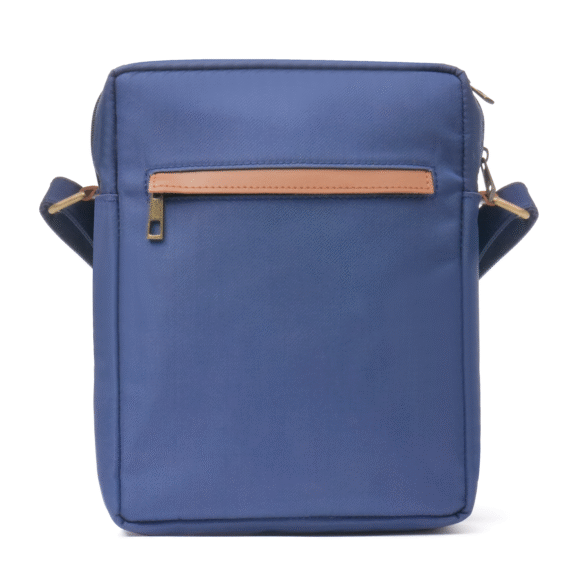 Walrus Easygo VI Series Matte Blue Sling Bag – Functional & Stylish Crossbody Bag with Secure Zippers, Ideal for Travel & Daily Use