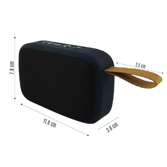 Walrus TABLEPRO MG2 5W Wireless Bluetooth Speaker | Lightweight Travel Speaker with USB Charging | Deep Bass | Hands-Free Calling | Music Player for All Devices | Green