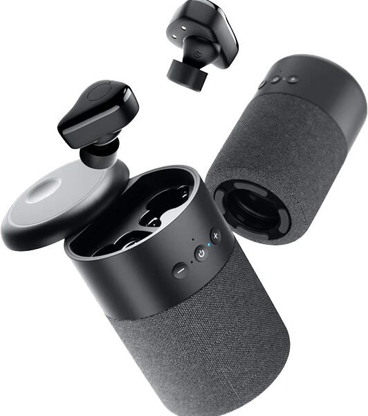 Walrus B-20 Bluetooth Speaker 6W – Portable Rechargeable Speaker with HD Calling, FM, TWS, 600mAh Battery, 10m Range – Ideal for Outdoor & Indoor Use – Black