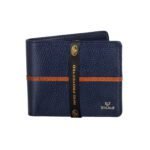 Walrus Newton Blue Genuine Leather Bi Fold Men Wallet