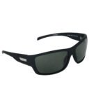 Laurels Gable III Series Black Sports Shape Polarized Sunglass For Men