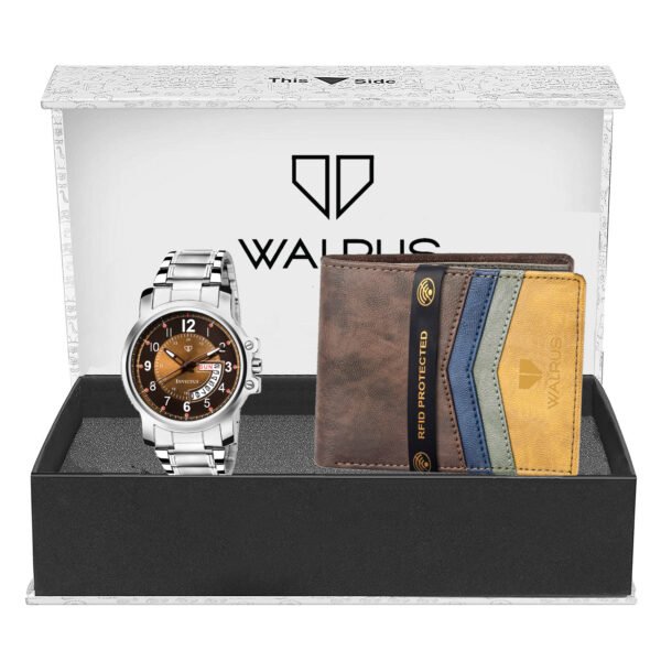 Walrus Watch & Rfid Protected Wallet For Men