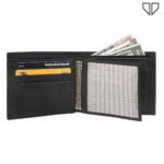 Walrus Men Combo Pack Of Black Watch & Black Leather Wallet