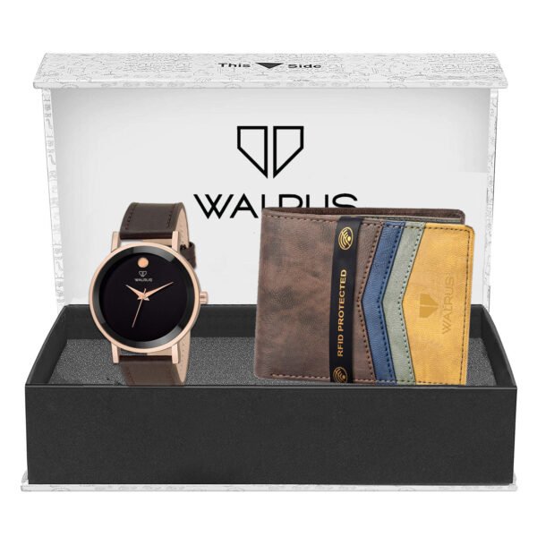 Walrus Watch & Rfid Protected Wallet For Men