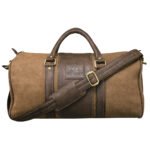 Walrus Duffle Series Brown Vegan Leather Travelling Duffle Bag