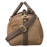Walrus Duffle Series Brown Vegan Leather Travelling Duffle Bag