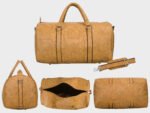 Walrus Mason Series Tan Vegan Leather Travelling Duffle Bag