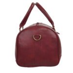 Walrus Elite Series Red Vegan Leather Travelling Duffle Bag