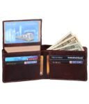 Walrus Newton Brown Genuine Leather Bi Fold Men Wallet