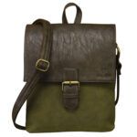 Walrus Jackson Series Green Vegan Leather Sling Bag