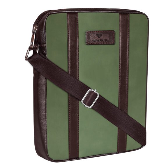 Walrus Texas Series Green Vegan Leather Sling Bag