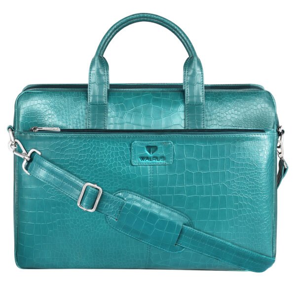 Walrus Colorpop Series Purple Synthetic Leather 15.6 Inch Laptop Messenger Bag With Laptop Compartment