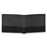 Walrus Zeus II Black Nature Friendly Vegan Leather Bi Fold Men Wallet