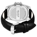 Walrus Black Dial Analog Leather Strap Wrist Watch For Men