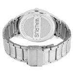 Walrus Invictus III Series Black Dial Men Metallic Wristwatch With Day & Date Function