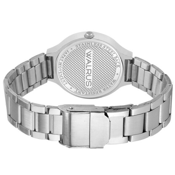 Walrus Alice Series Silver Dial Metallic Wrist Watch For Women