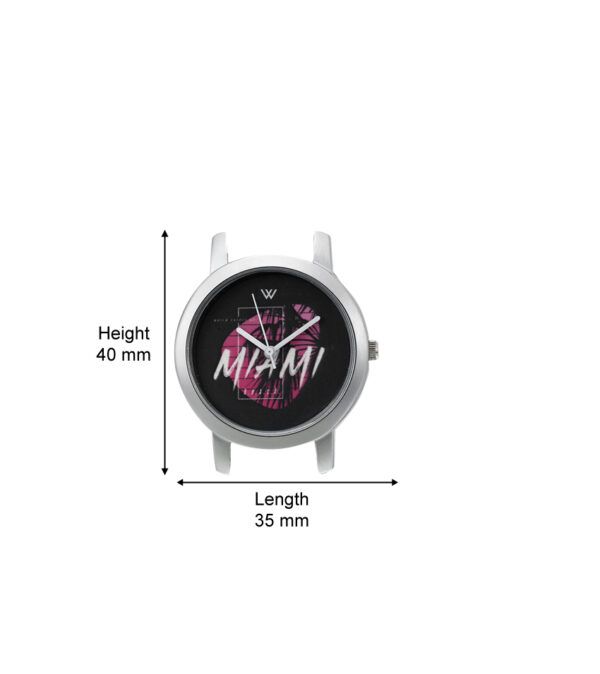 Walrus Multicolor Dial Analog Leather Strap Wrist Watch For Women