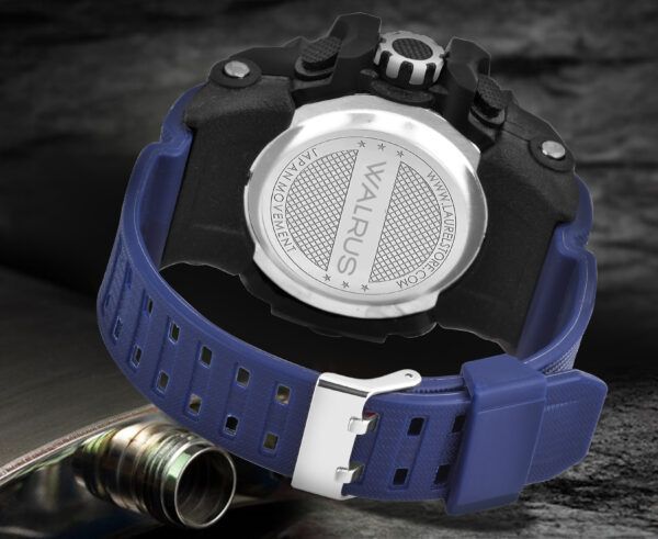 Walrus Black Analog Digital Wrist Watch For Men