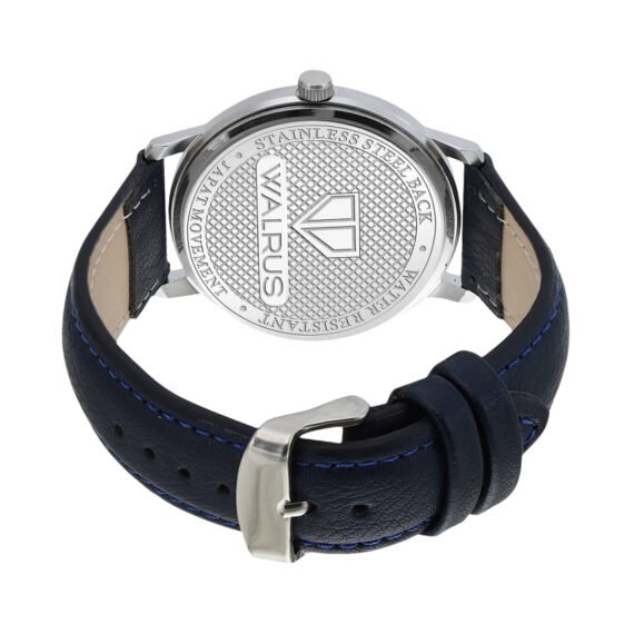 Walrus Multicolor Dial Analog Leather Strap Wrist Watch For Men