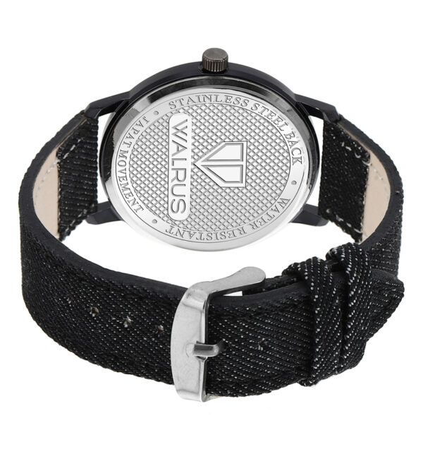 Walrus Multicolor Dial Analog Leather Strap Wrist Watch For Men