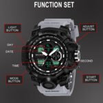 Walrus Black Analog Digital Wrist Watch For Men