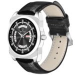 Walrus Maverick XVII Series Black Dial Day & Date Function Wrist Watch For Men