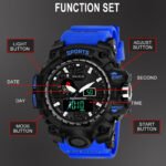 Walrus Black Analog Digital Wrist Watch For Men