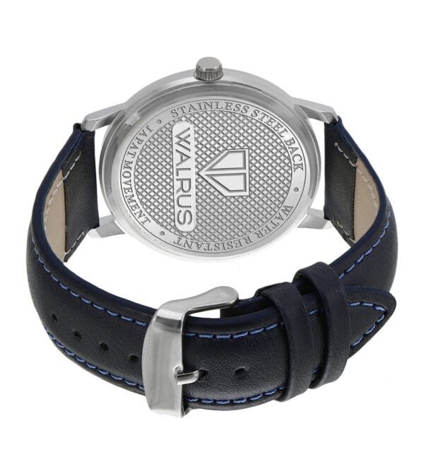 Walrus Multicolor Dial Analog Leather Strap Wrist Watch For Men